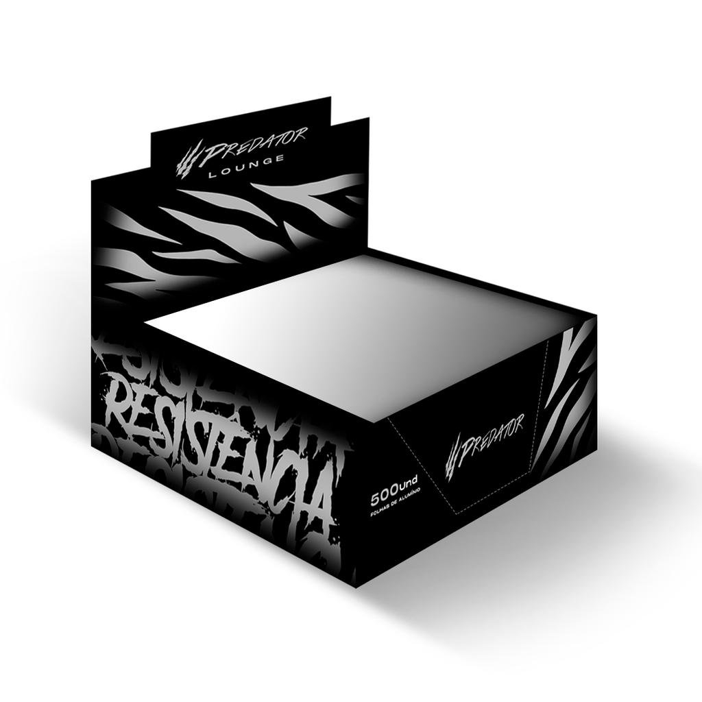 PAPEL ALUMÍNIO PREDATOR C/ 500