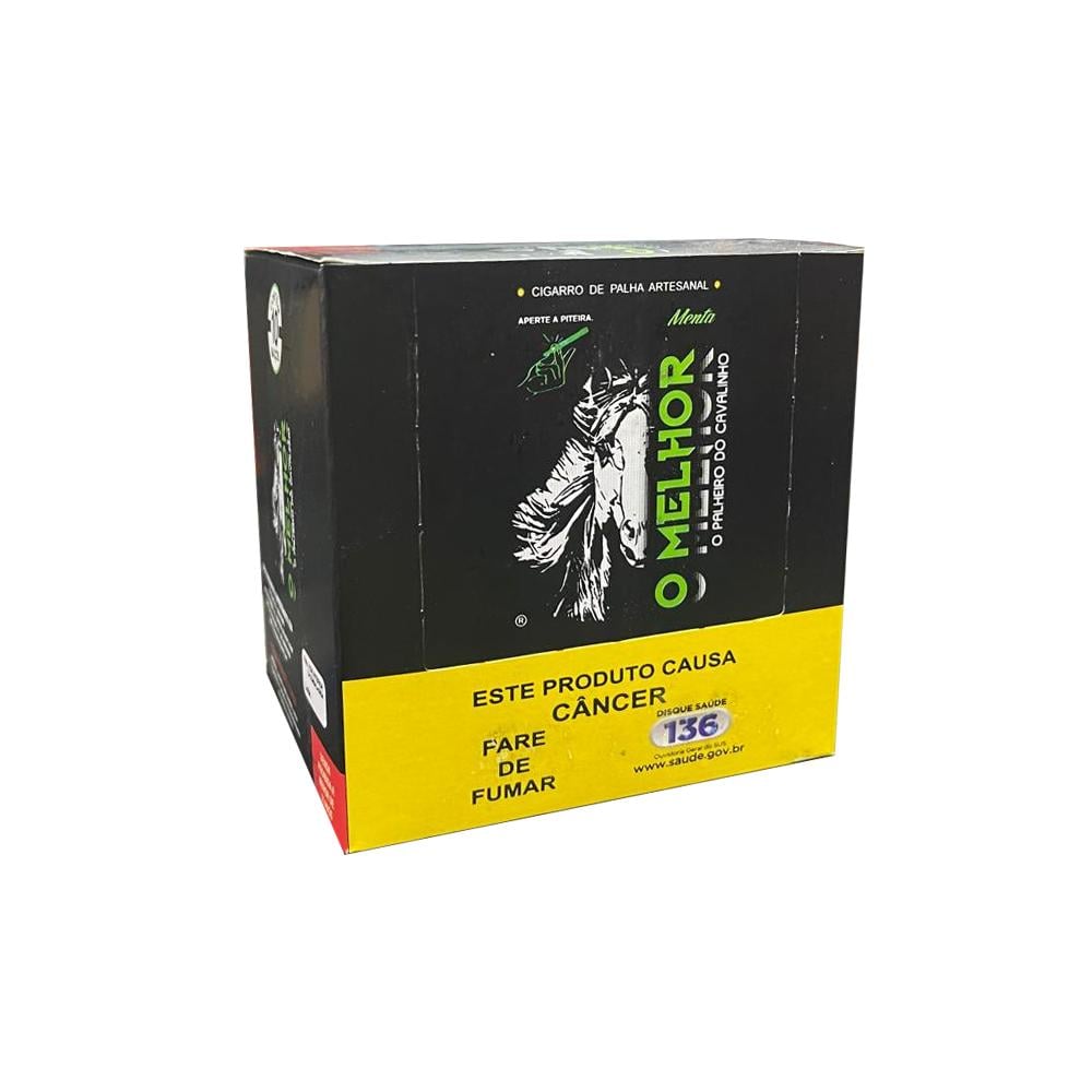 CIGARRO PALHEIRO MENTA 20 UN O MELHOR