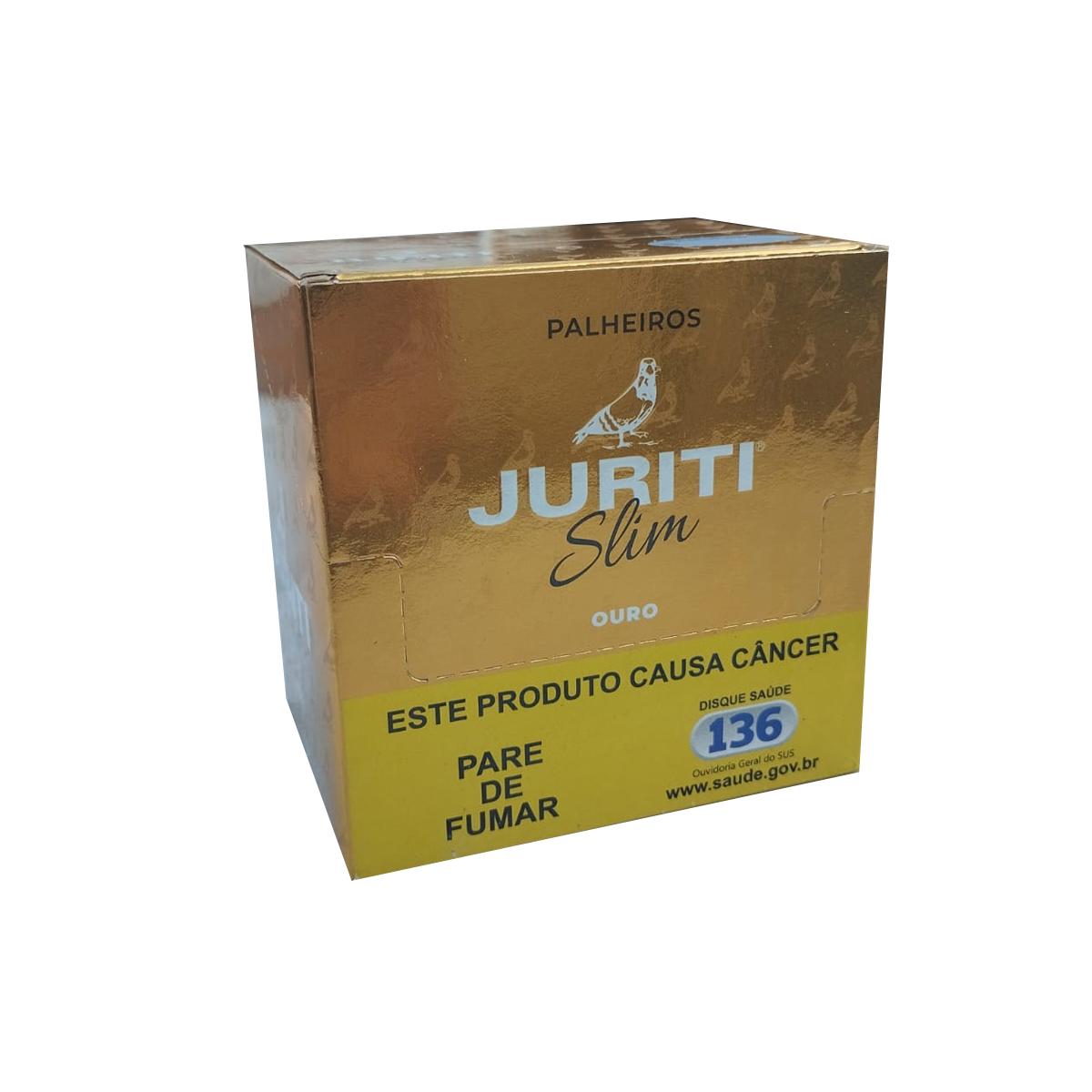 CIGARRO PALHEIRO SLIM OURO 20 UN JURITI