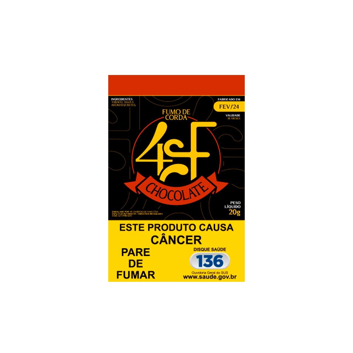 FUMO EM PEDAÇO 4F CHOCOLATE 20G