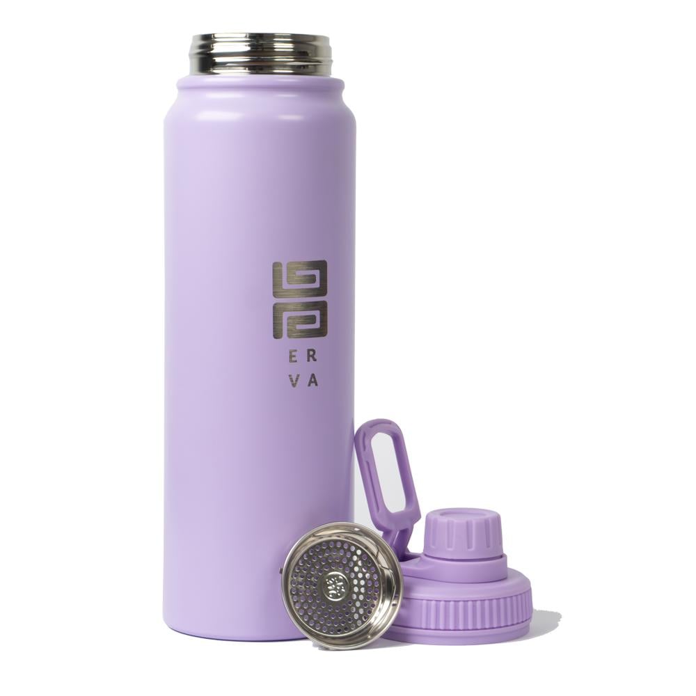 GARRAFA TERMICA 800ML LILAS BLACK UN