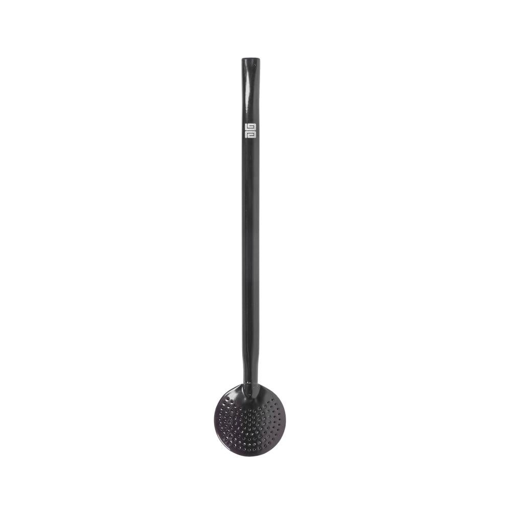 BOMBA INOX CHIMARRAO CHATA 23CM PRETA