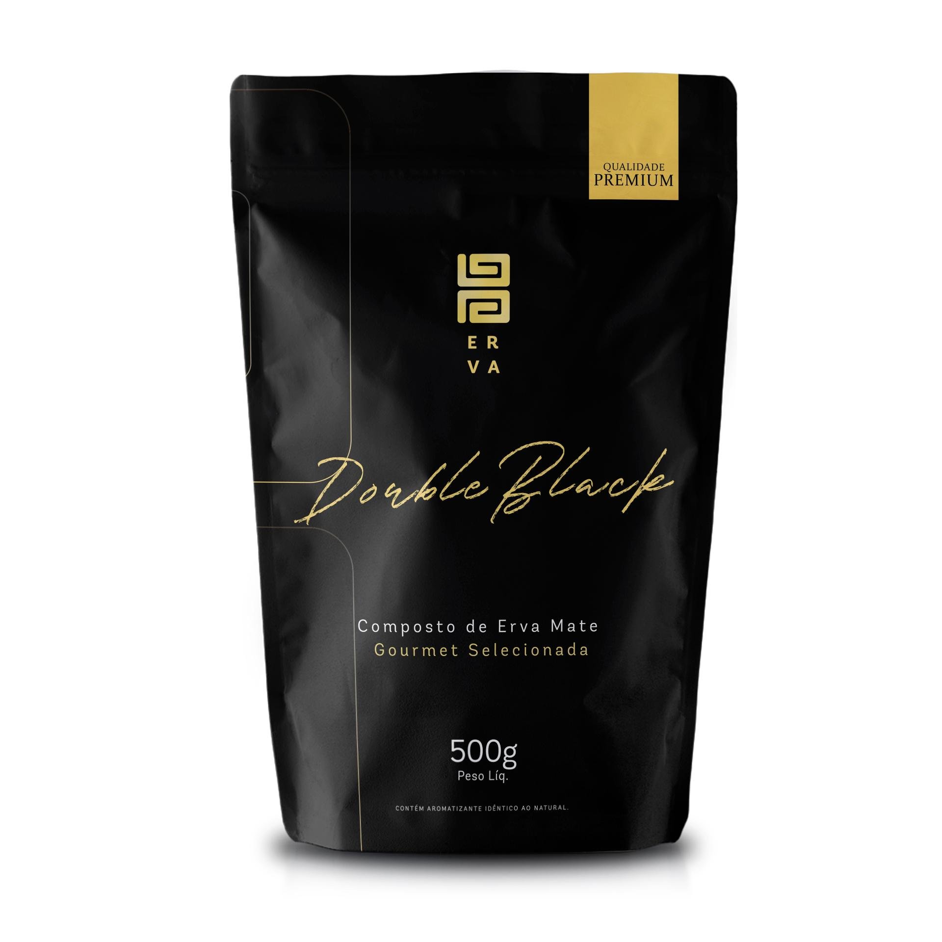 ERVA MATE BLACK DOUBLE BLACK 500G