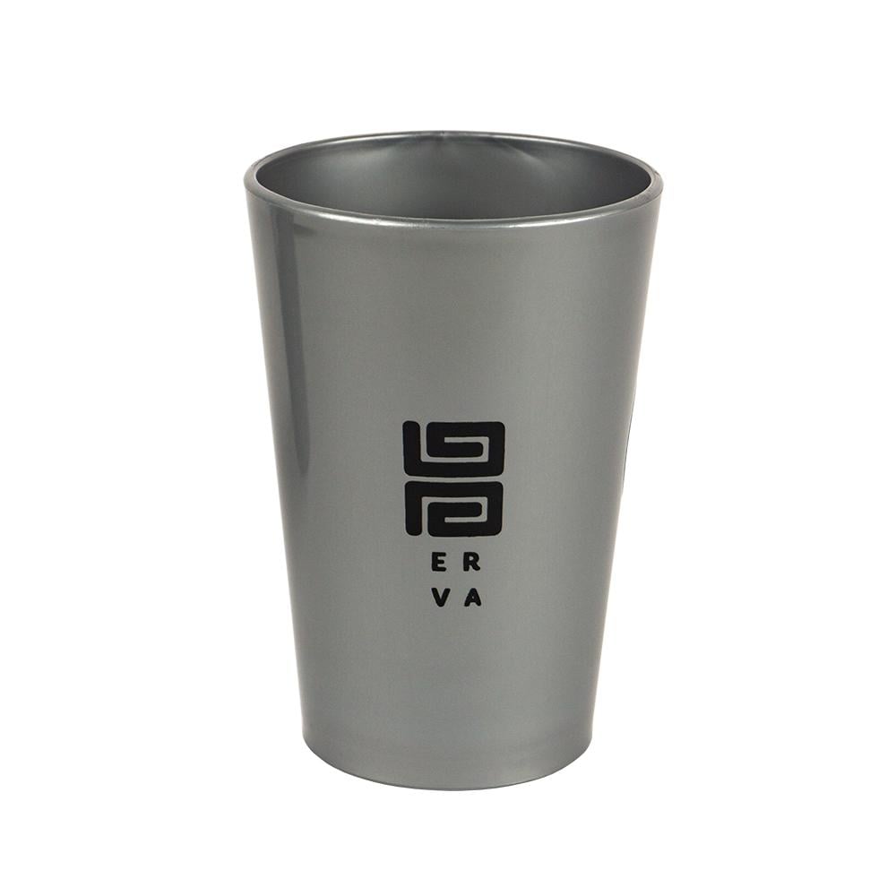 COPO CALDERETA CINZA 350ML BLACK ERVA
