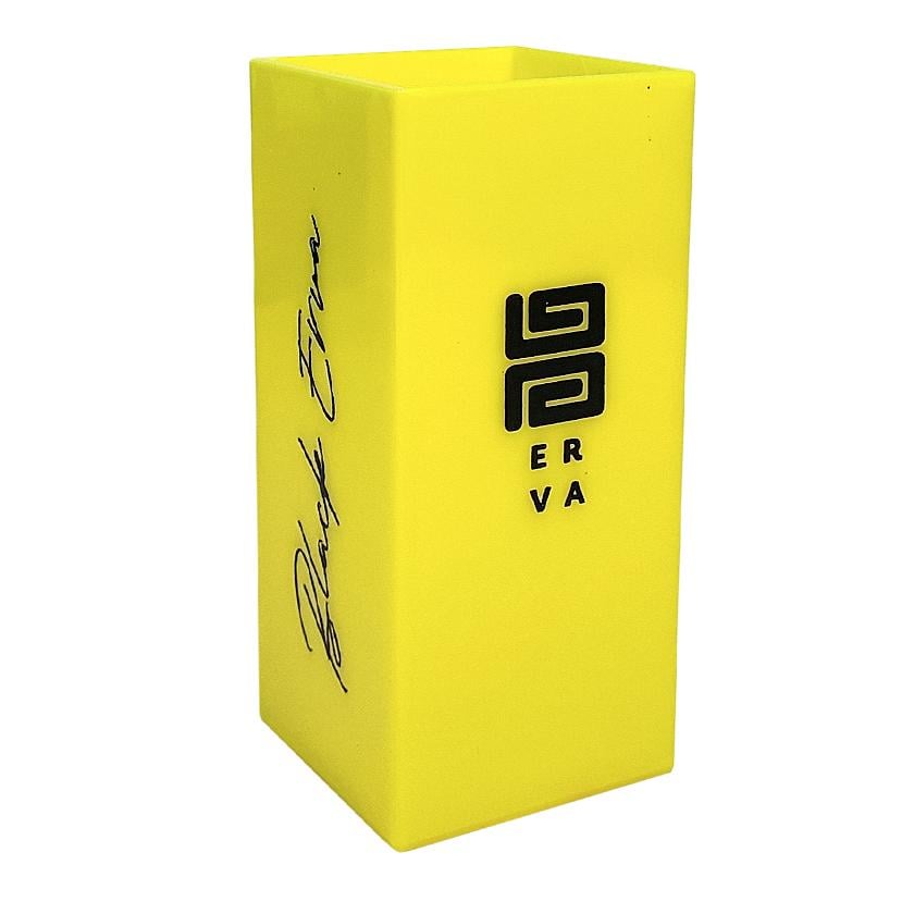 COPO QUADRADO AMARELO FLUOR BLACK ERVA