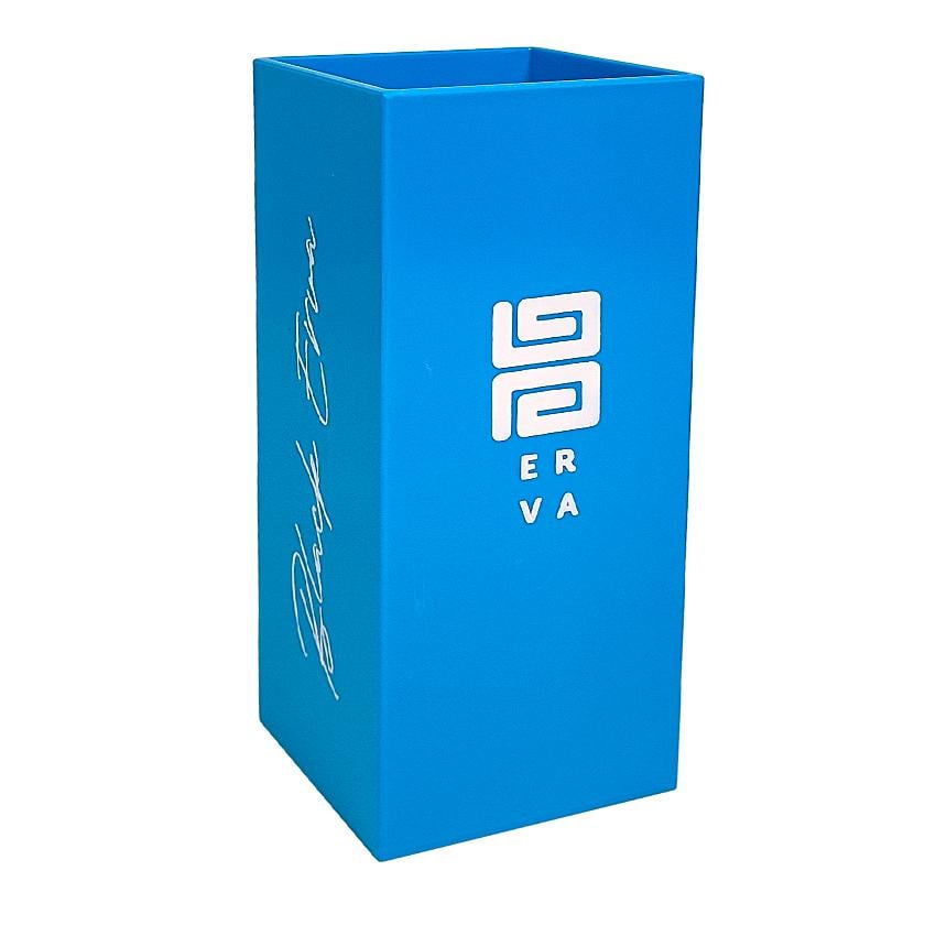 COPO QUADRADO AZUL CELESTE BLACK ERVA