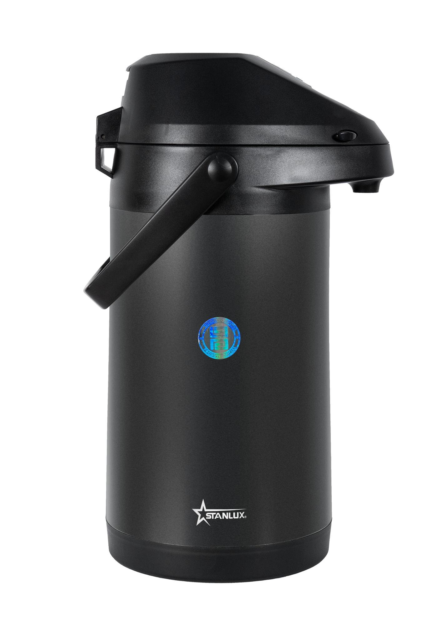 GARRAFA TERMICA INOX 4L PRETO BLACK