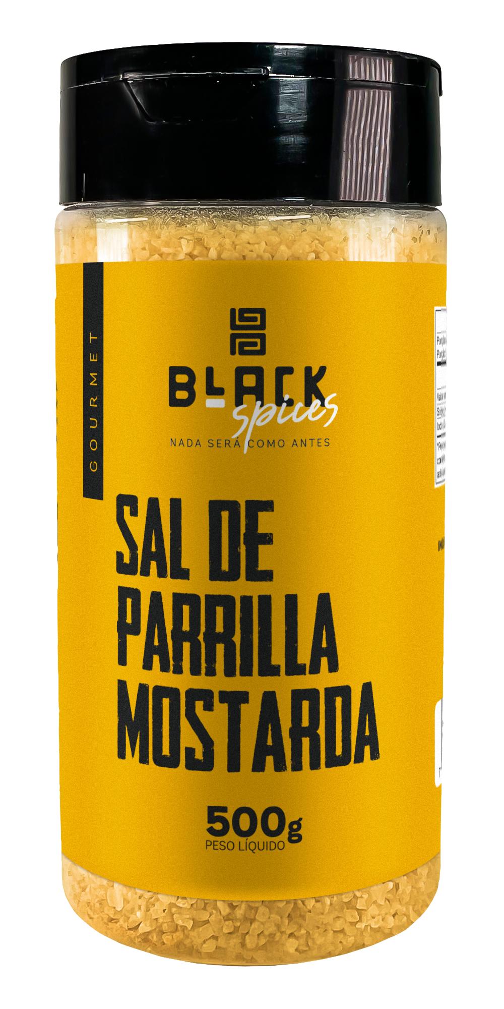 SAL DE PARRILHA MOSTARDA BLACK SPICES